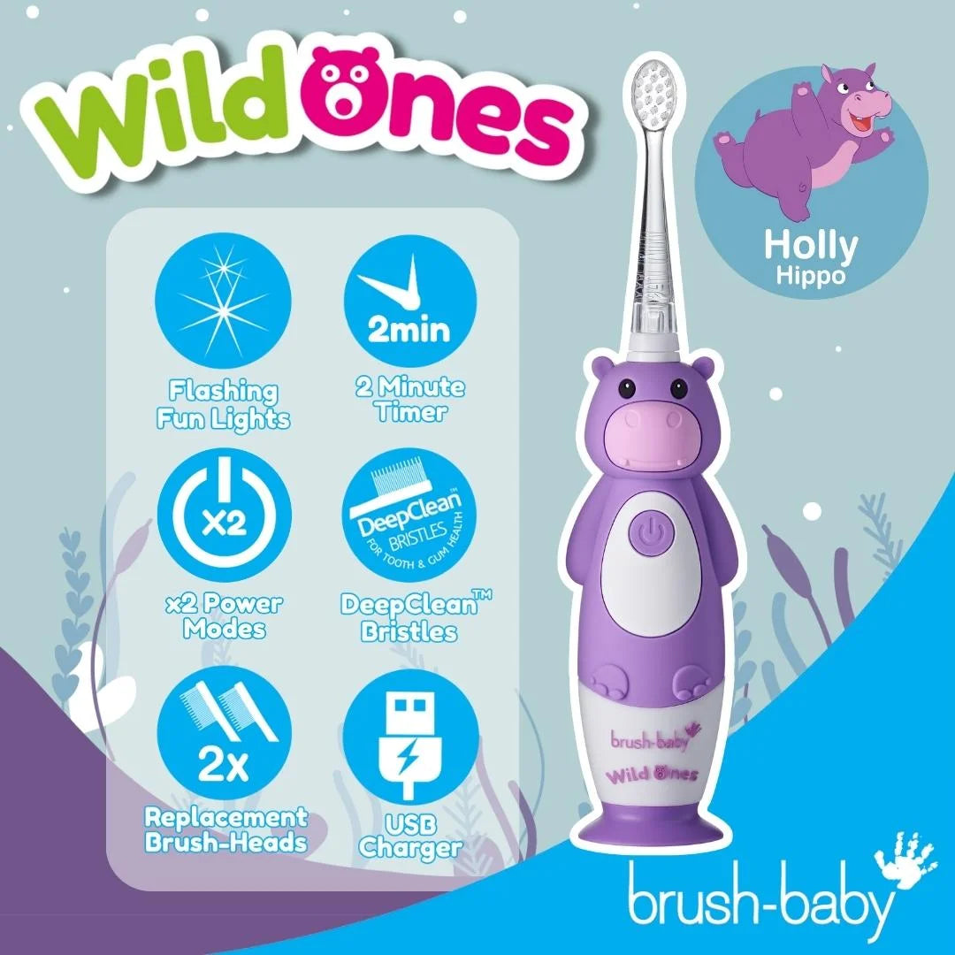 wildones kids electric toothbrush