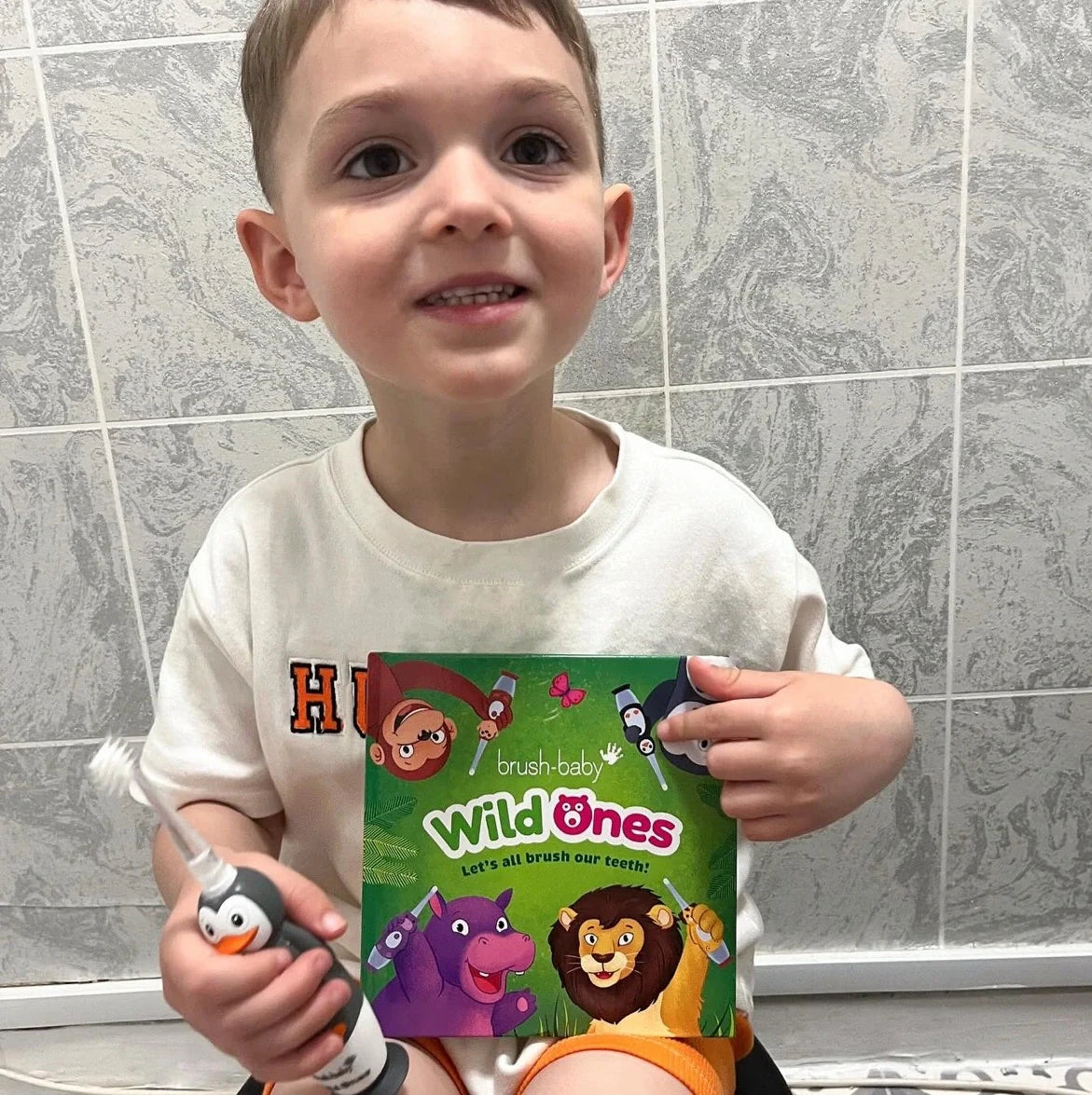 Wildones kids electric toothbrush