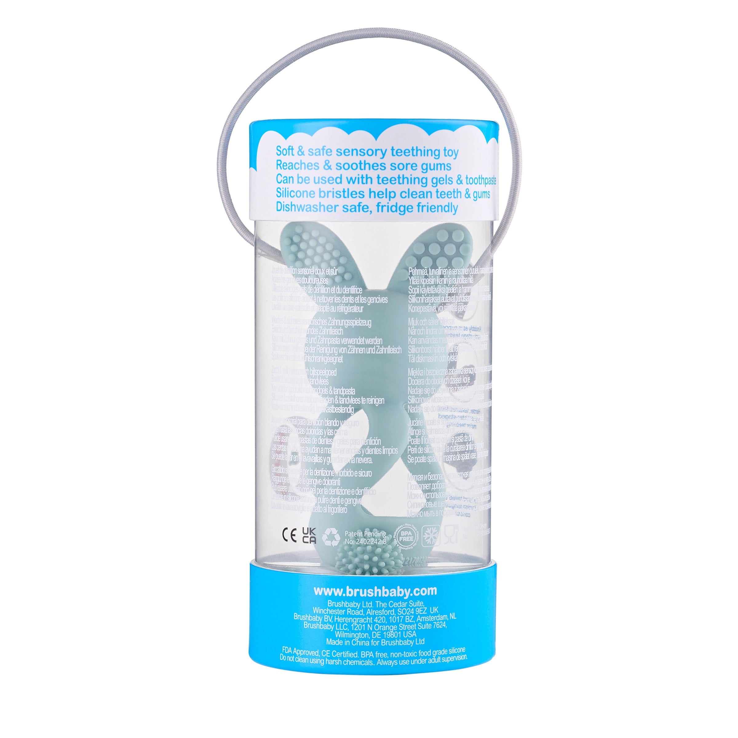 Bobbie Bunny Teether Teething Toy for Toddlers