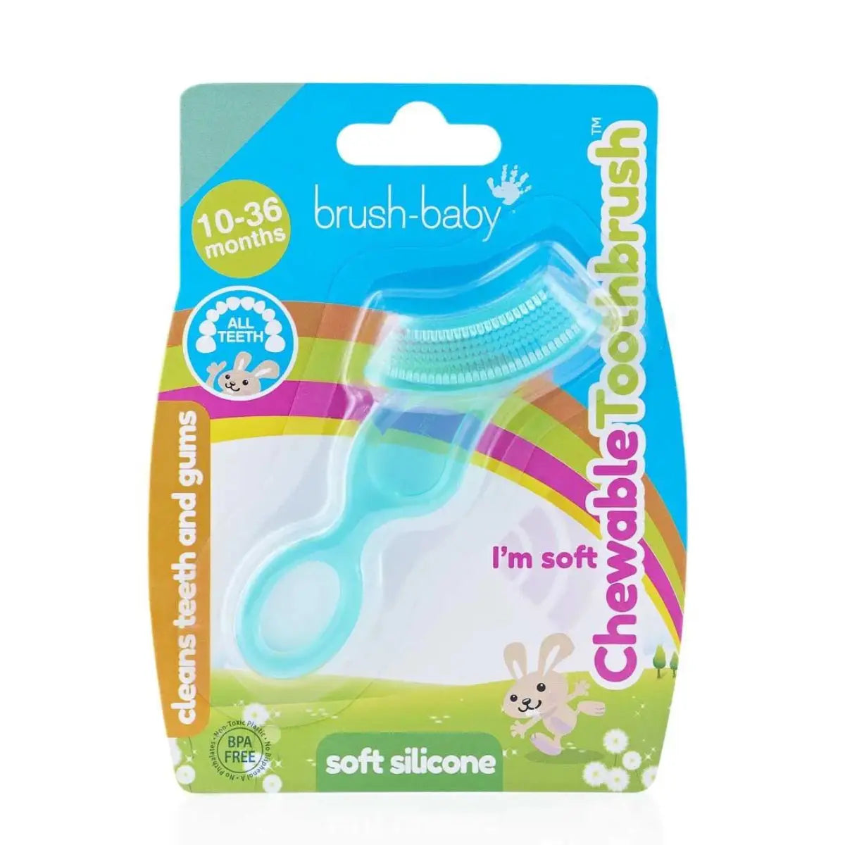 award-winning and innovative silicone baby first toothbrush and baby teether packaging