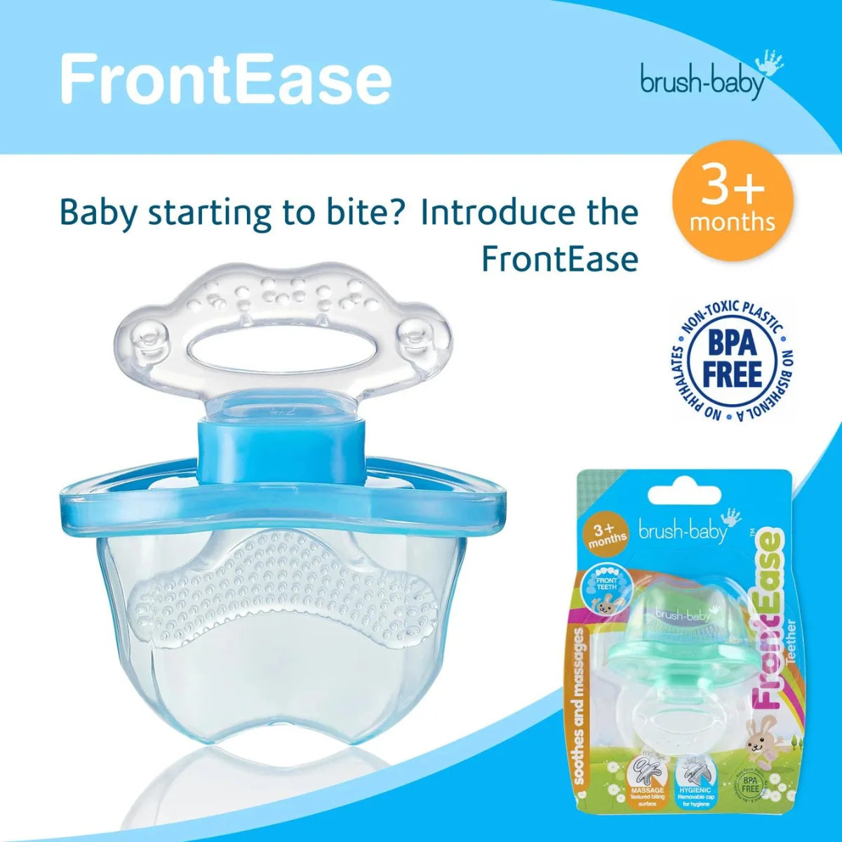 frontease teether for teething remedies for babies 