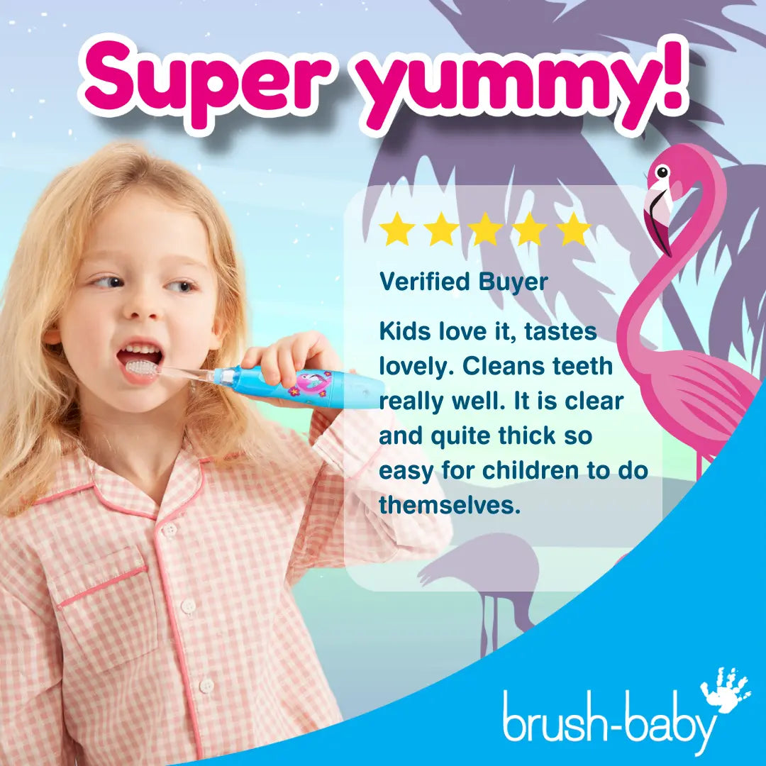 flamingo kids electric toothbrush
