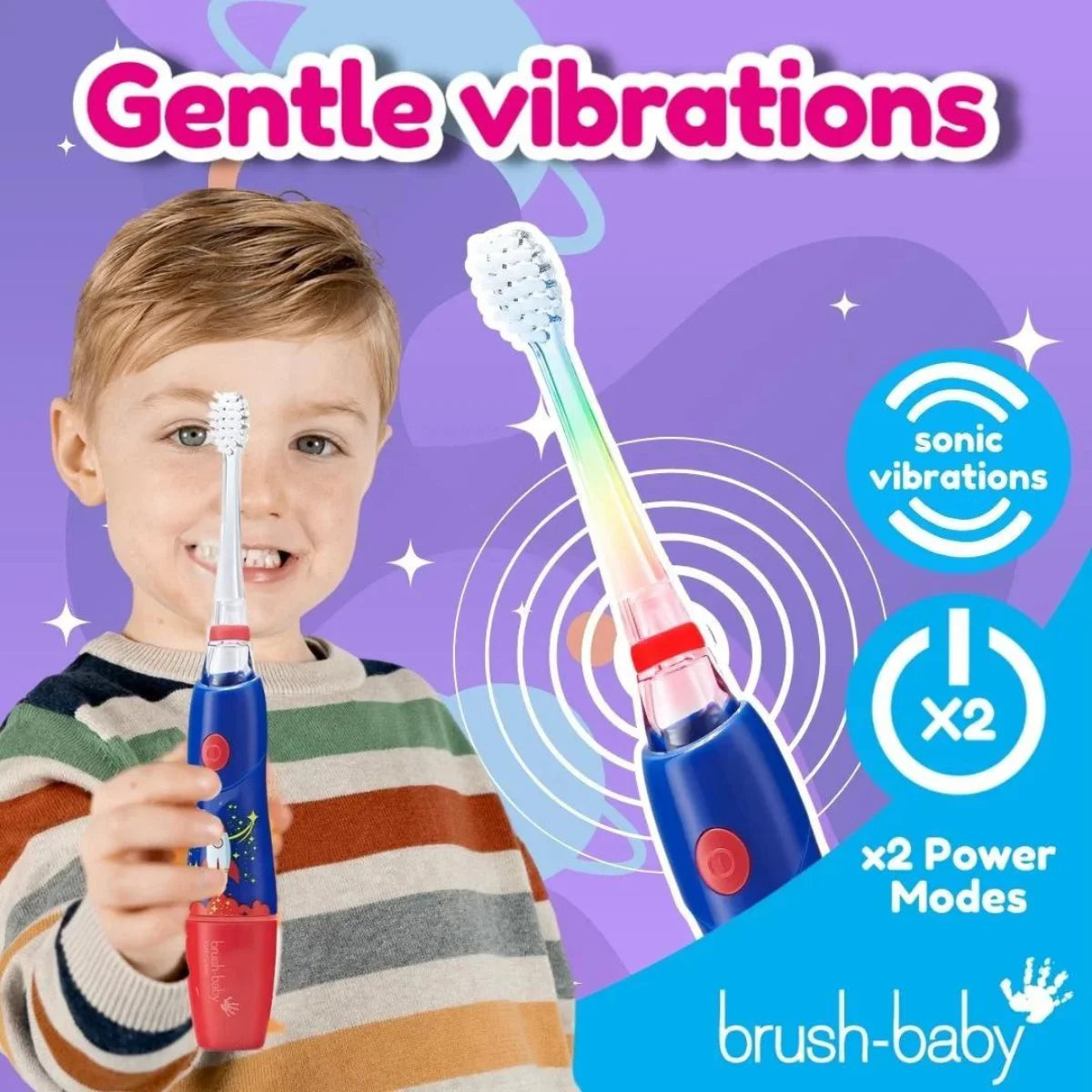 Jett the Rocket Kids Sonic Electric Battery Toothbrush