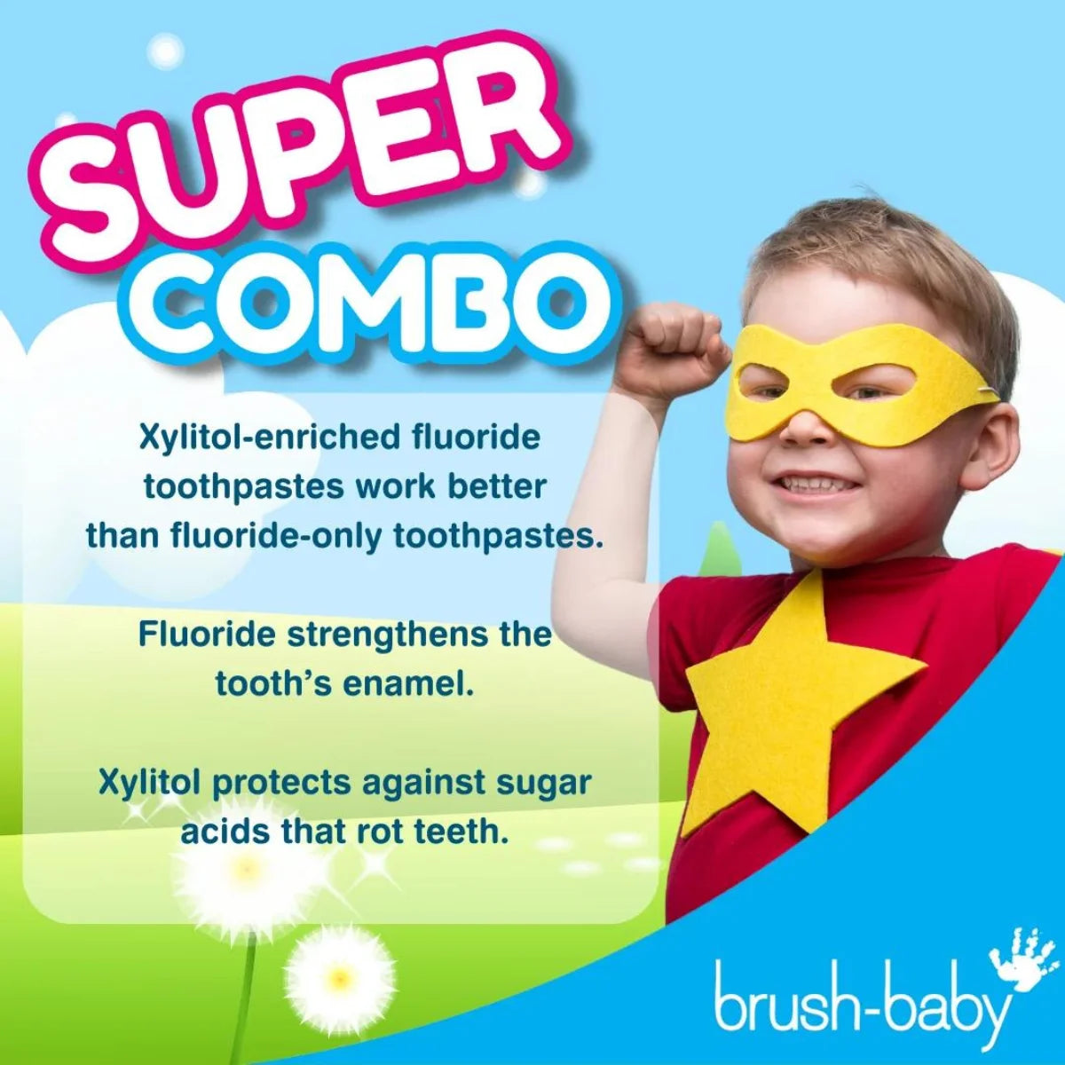 applemint flavoured baby teething baby toothpaste for toddlers