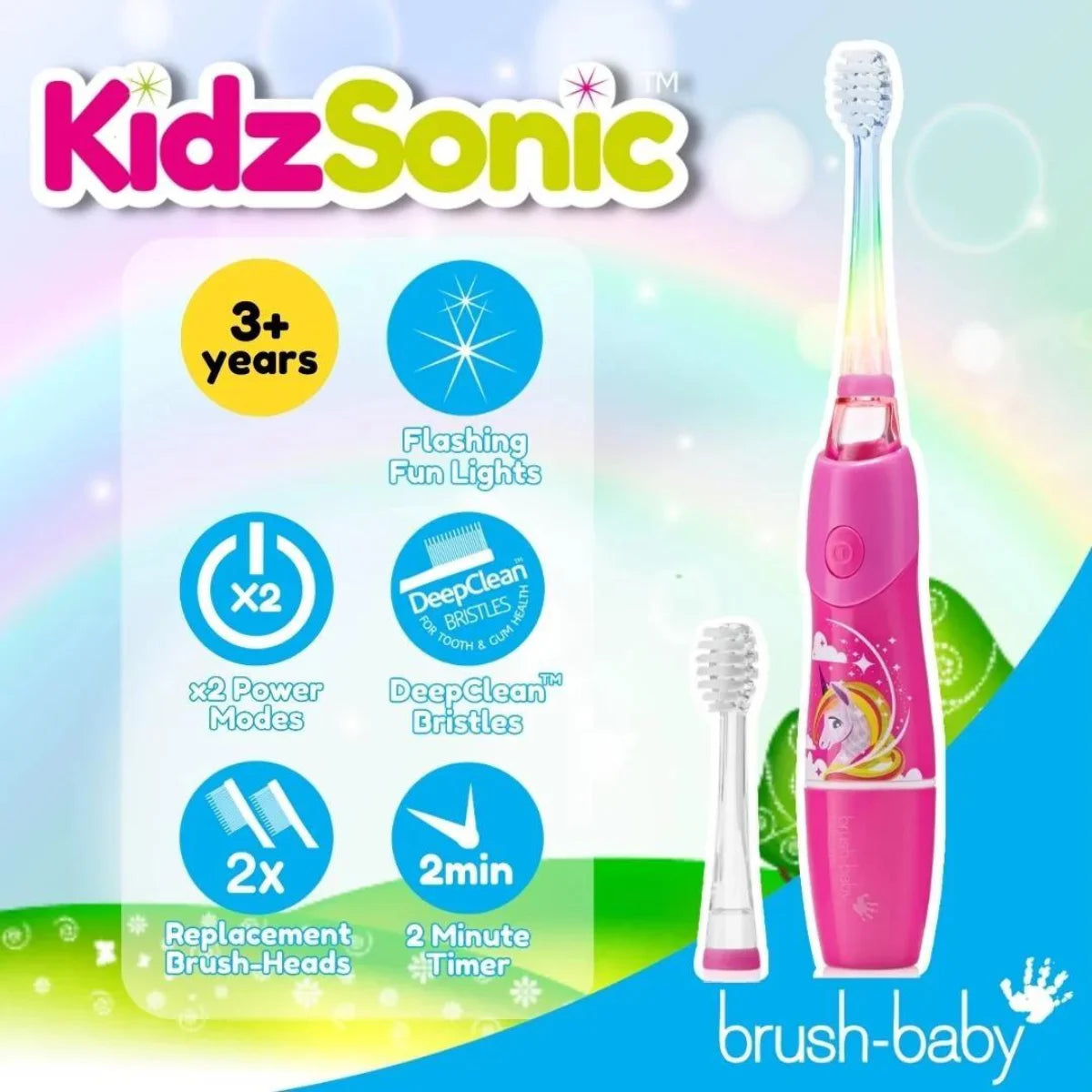 Brush-Baby Kids Sonic electric toothbrushes