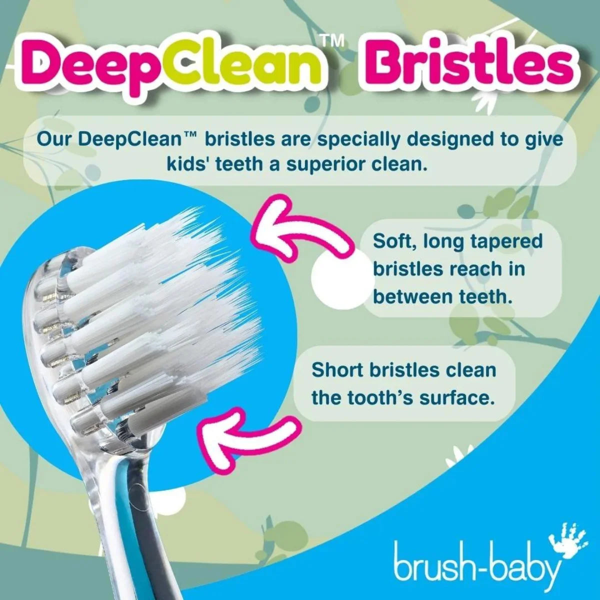 Brush Baby WildOnes Koala Kids Electric Rechargeable bristles toothbrush for children's milk teeth