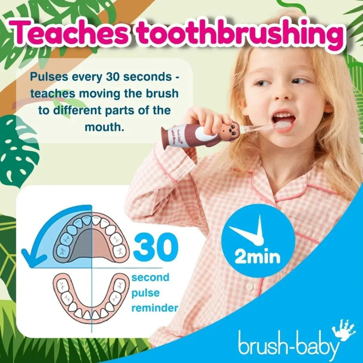 Wildones kids electric toothbrush