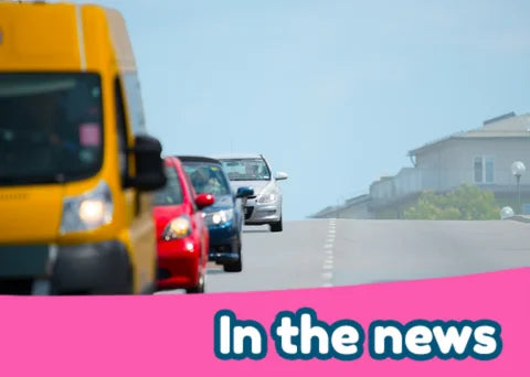 Kids keep up their dental routine during standstill traffic - Brush baby Kids toothbrushes