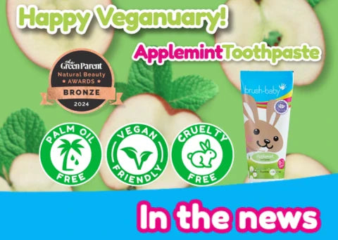 Award-Winning Vegan Applemint Toothpaste