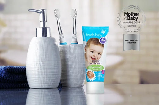 BrushBaby Applemint Baby Teething Toothpaste