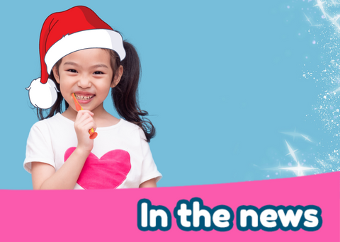 in the news the christmas tradtions of getting kids toothbrushing 