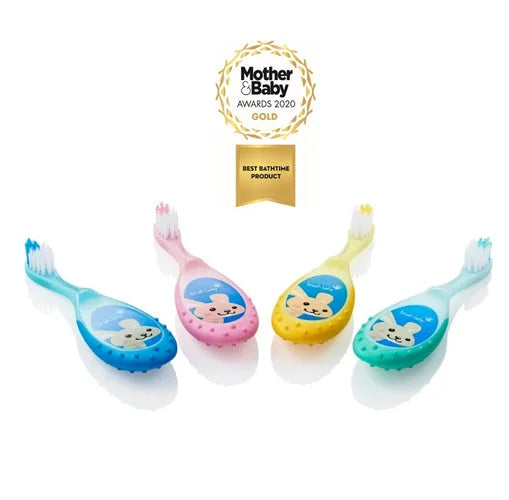 BrushBaby Mother and Baby Gold Award 2020 for kids bristles toothbrush