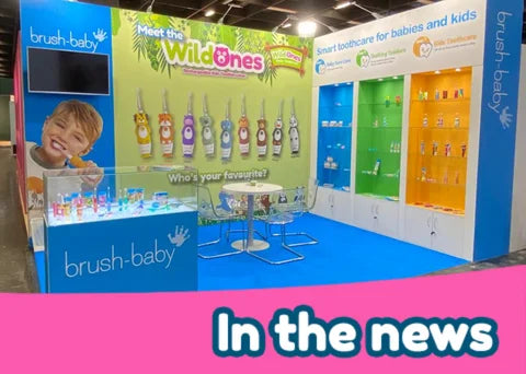 Kids toothbrush and infant toothpaste company, brushbaby attend trade fair in Germany 