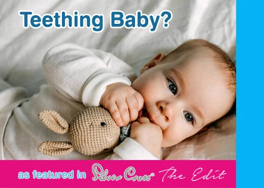 Silver Cross Teething Baby The Edit | Brush Baby teethers | teething remedies
