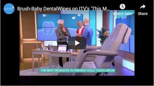 Brush Baby Dental Wipes On ITV’s ‘This Morning’