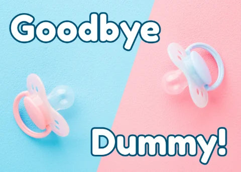 say goodbye to your little ones dummy | BrushBaby Toddler toothbrushes and toothpaste