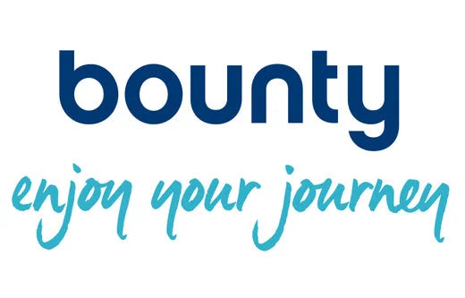 Bounty enjoy your journey | brush baby teething wipes