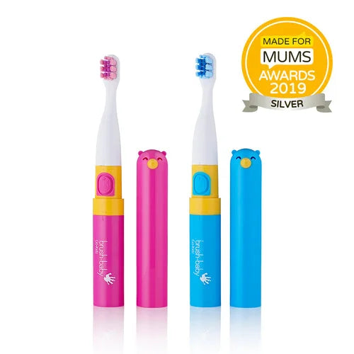Go Kids electric toothbrush Silver award winning Made from Mums 2019 Award | brush baby electric toothbrush 