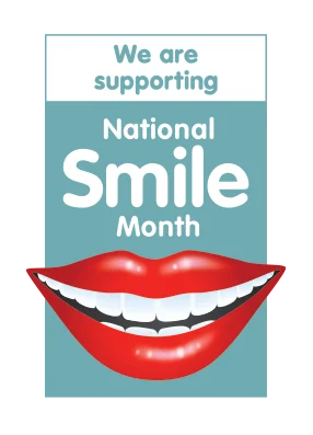 Supporting National Smile Month with brush baby toothbrushes and infant toothpaste