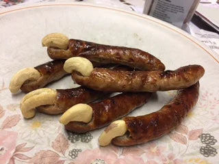 witches halloween finger food with brushbaby 