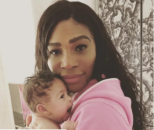 Serena Williams and baby
