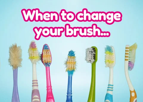 throw away splayed kids toothbrush or baby electric toothbrush heads | brush-baby 