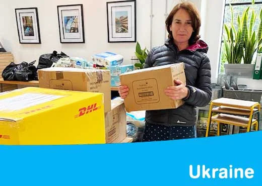 Brush baby donates kids toothbrushes, infant toothpaste and baby teethers to those in Ukraine
