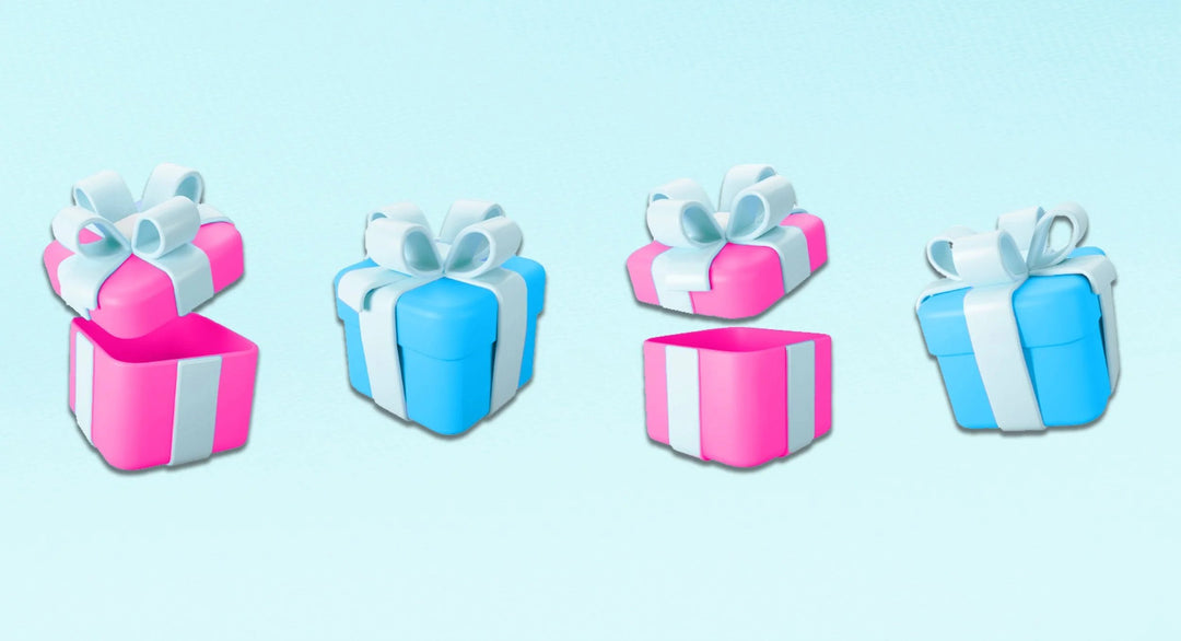 BrushBaby teething and toothcare box gift sets for babies and toddlers