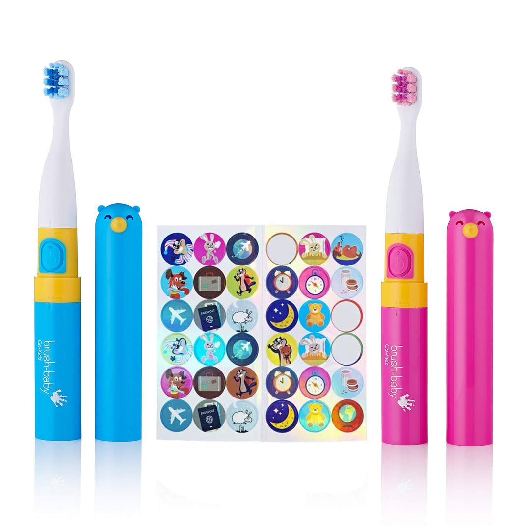 Go-Kidz BrushBaby Electric Travel Toothbrushes