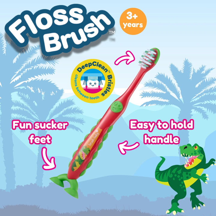 Floss Brush toothbrush for kids