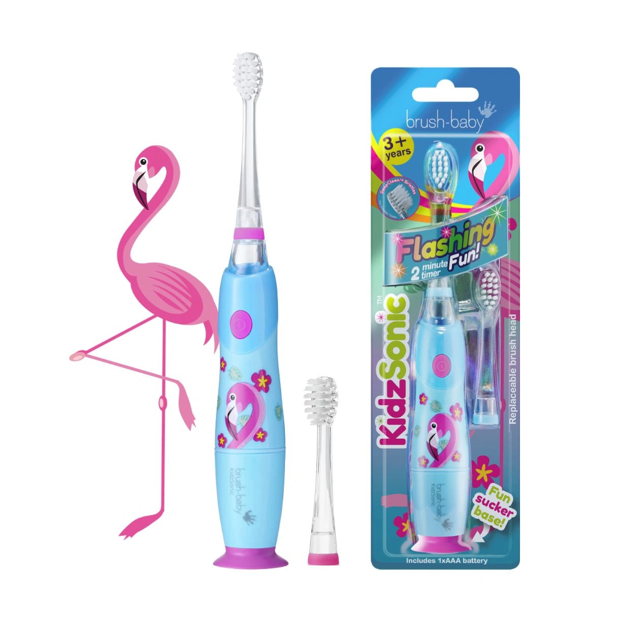 Flamingo KidzSonic® Kids Electric Toothbrush