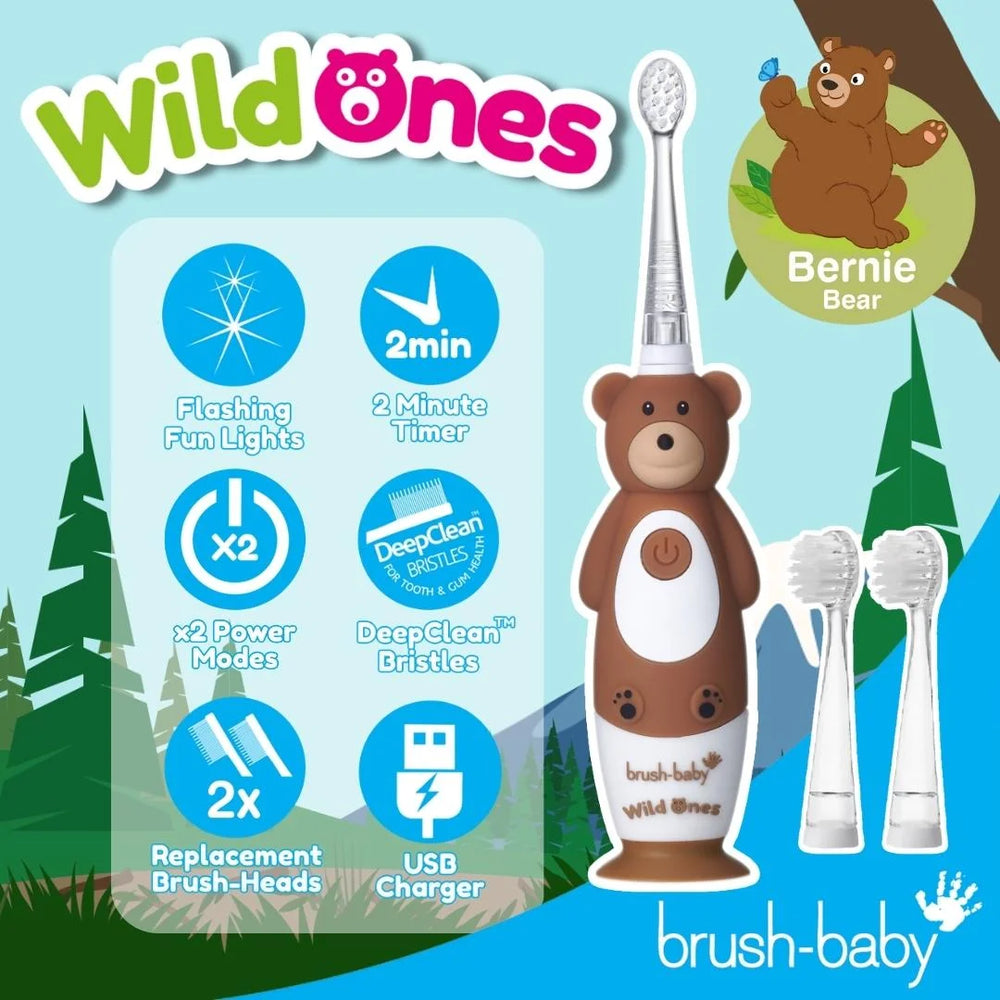 wildones kids electric toothbrush 