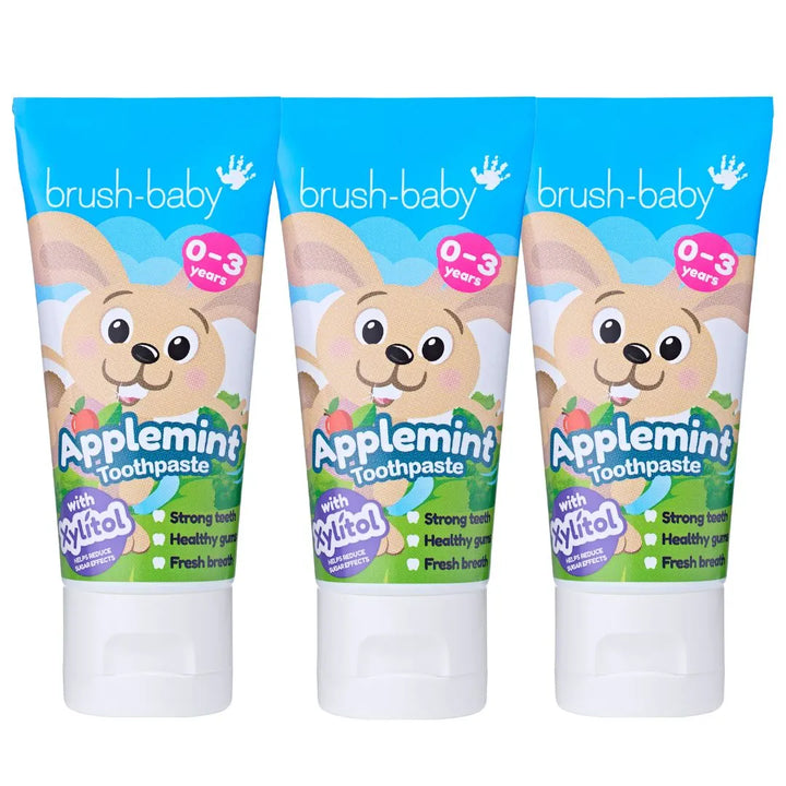 Applemint Baby Toothpaste - 3 Pack