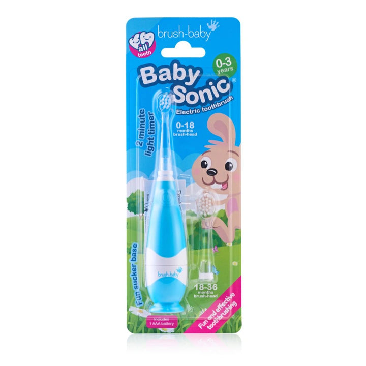 blue baby brush | kids electric toothbrush | childrens toothbrushes | brush-baby