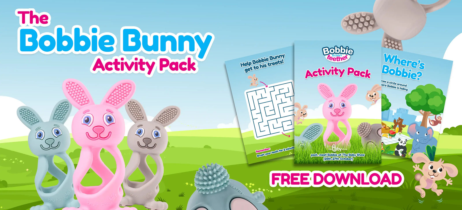 Bobbie Bunny Activity Pack