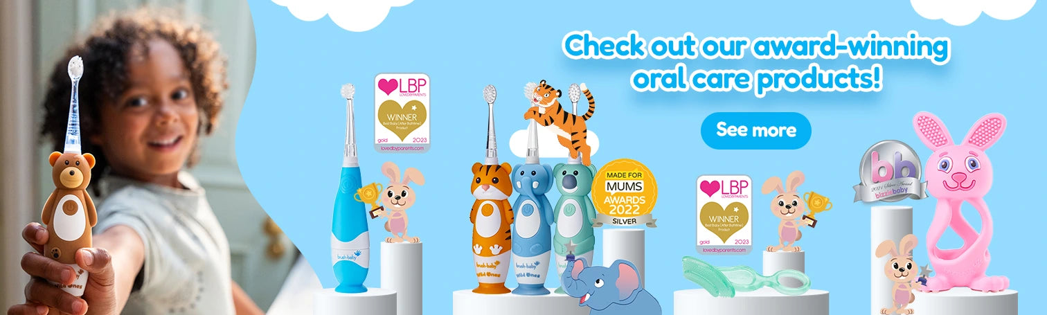 Award winning brush-baby products  | Kids Electric toothbrushes | kids toothpastes | baby teether
