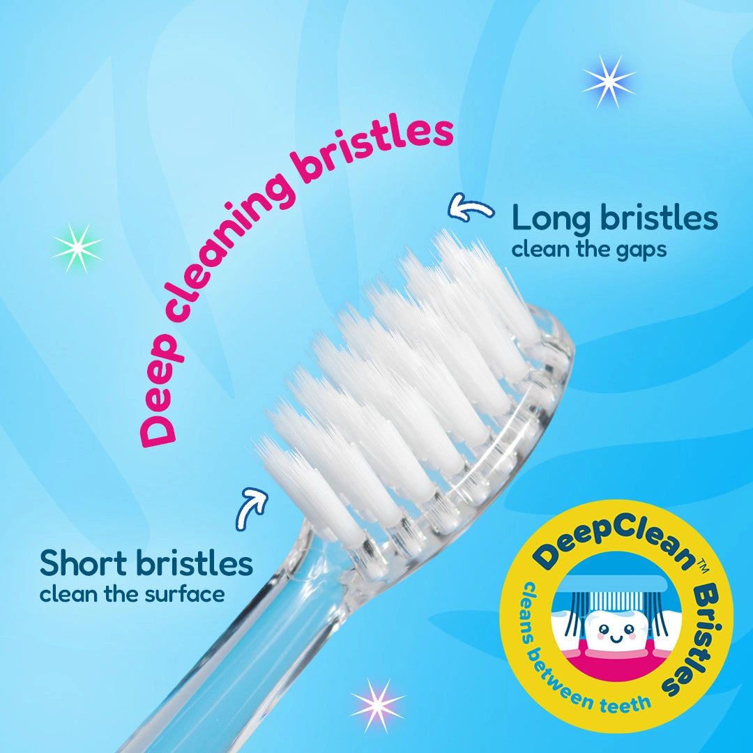 6+ Years Kids Replacement Electric Toothbrush Heads (4 Pack)
