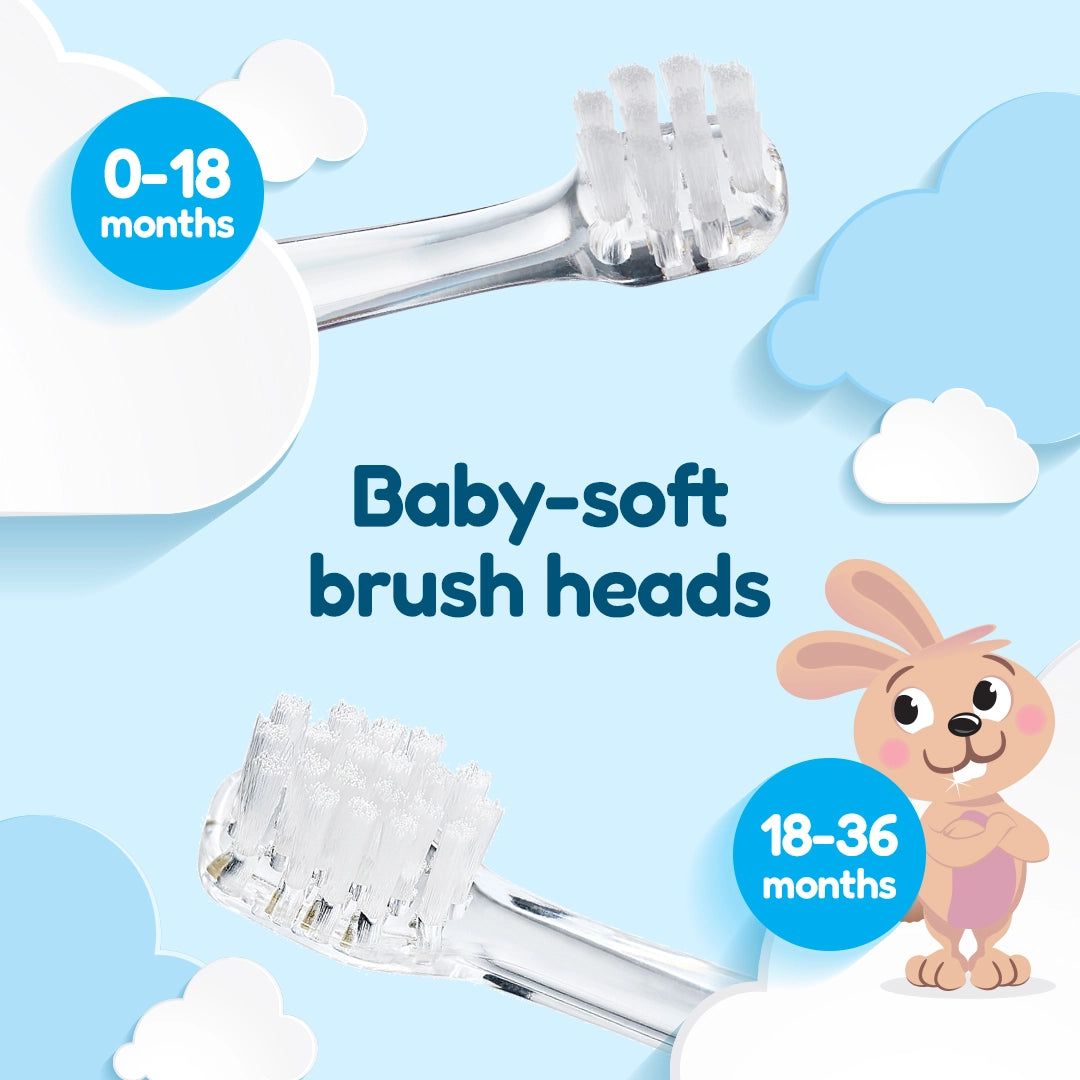 BabySonic® Blue Electric Toothbrush for Toddlers
