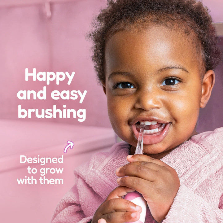 BabySonic® Pink Electric Toothbrush for Toddlers
