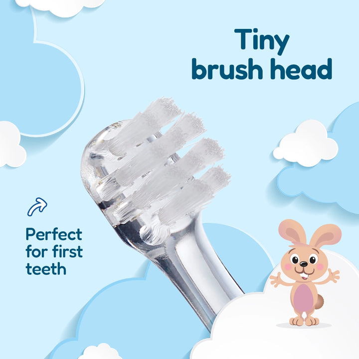 Replacement Baby Sonic® Electric Toothbrush Heads 0-18 mths (2 Pack)