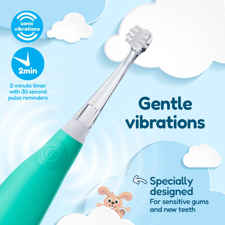 BabySonic® Teal Electric Toothbrush for Toddlers