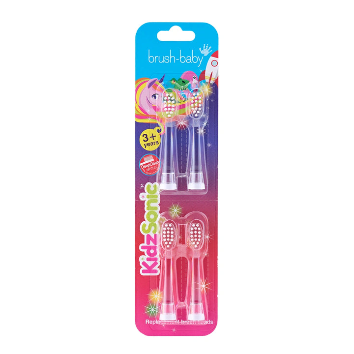 Replacement KidzSonic® Kids Electric Toothbrush Heads