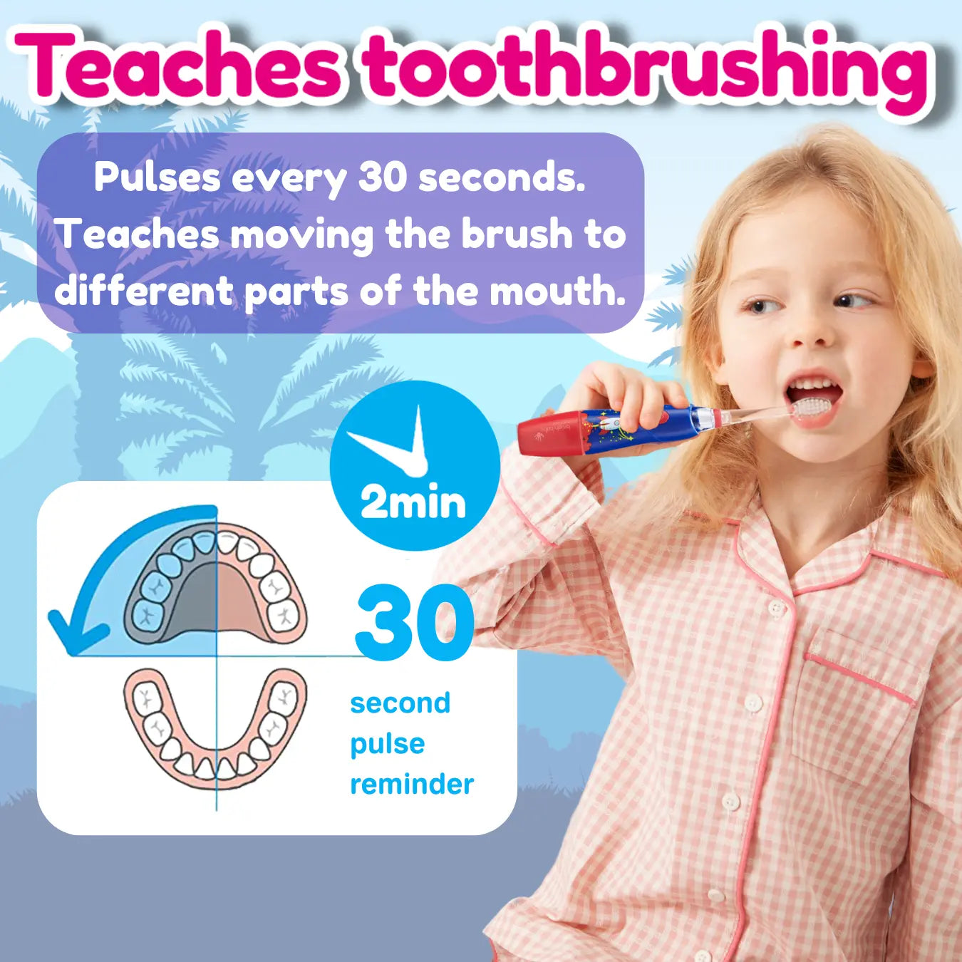 Kidzsonic Kids Electric Toothbrush
