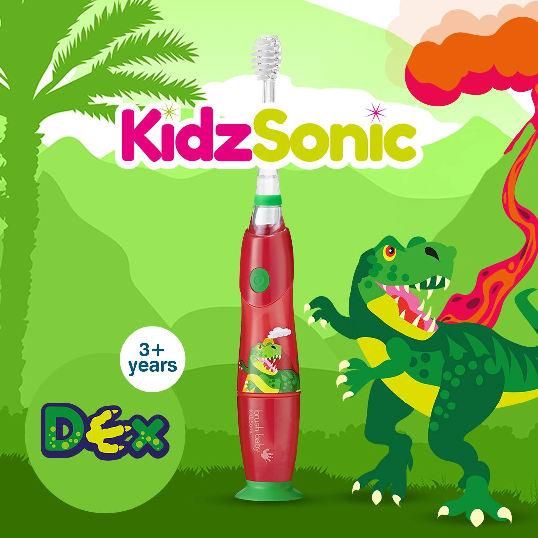 Dinosaur KidzSonic® Kids Electric Toothbrush