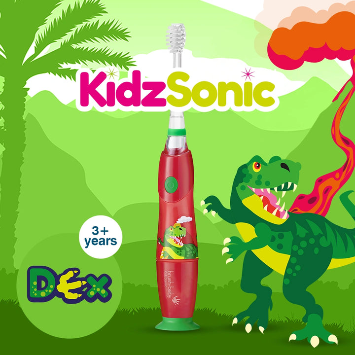 Dinosaur KidzSonic® Kids Electric Toothbrush