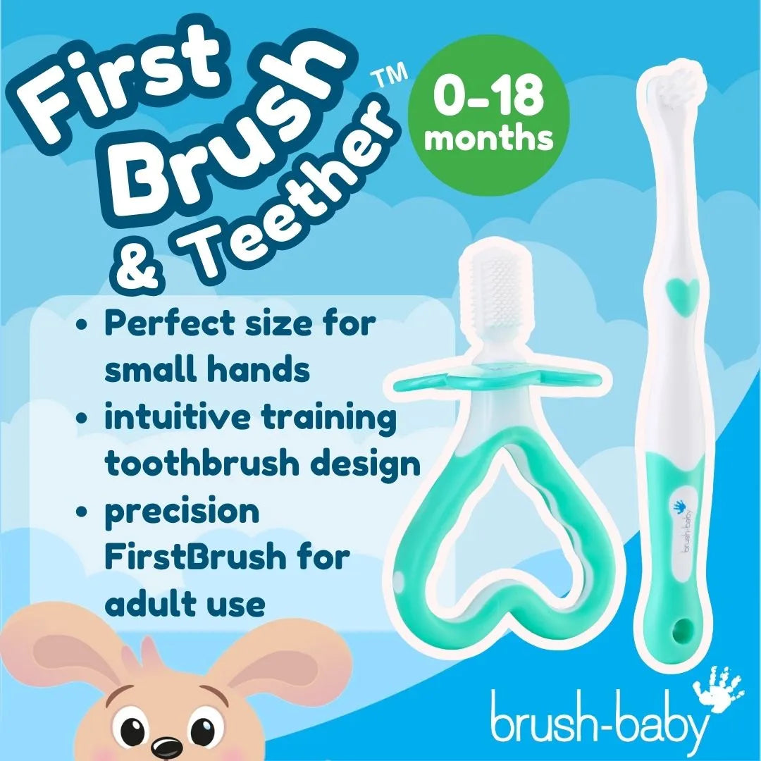FirstBrush & Teether Teething Toddler
