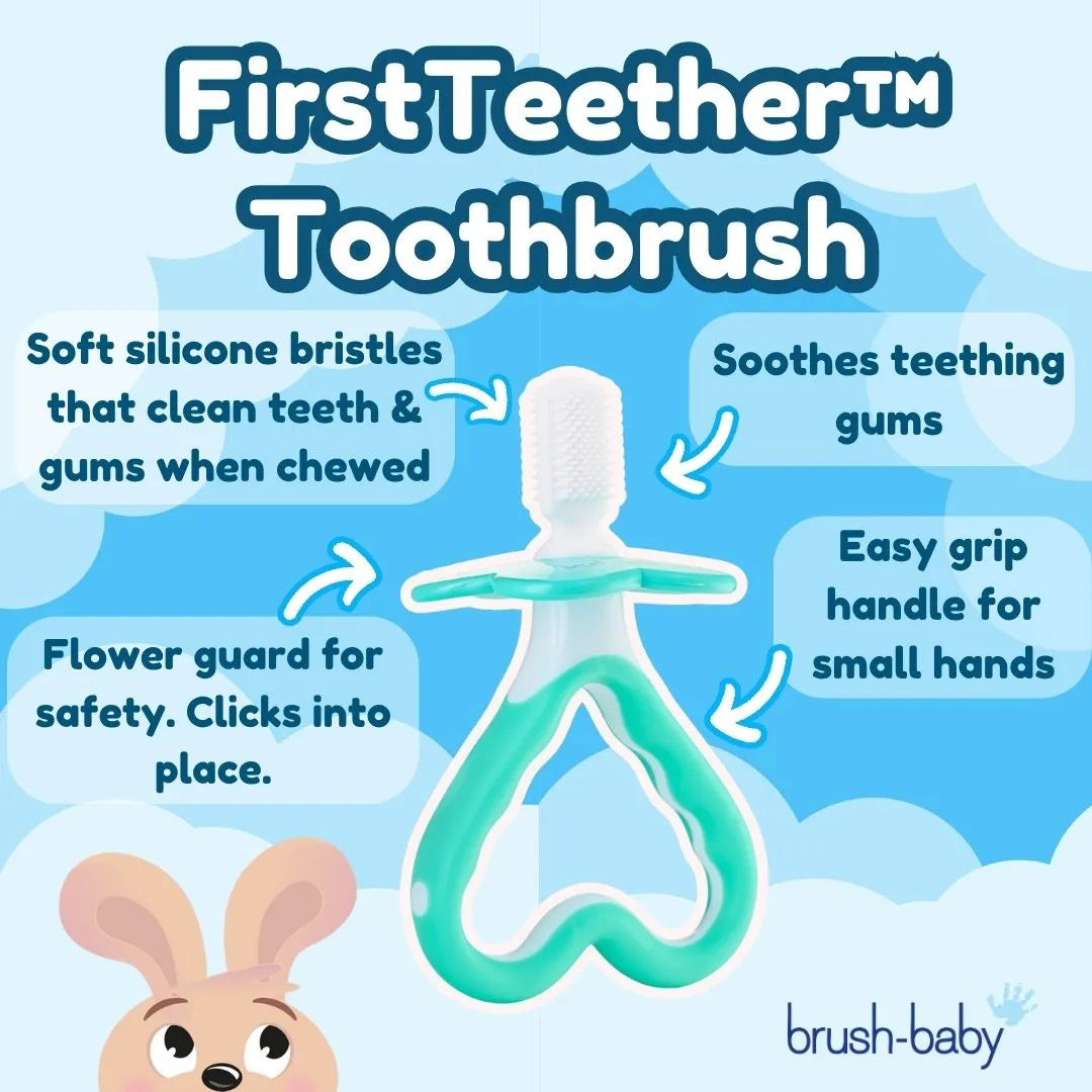 FirstBrush & Teether Teething Toddler