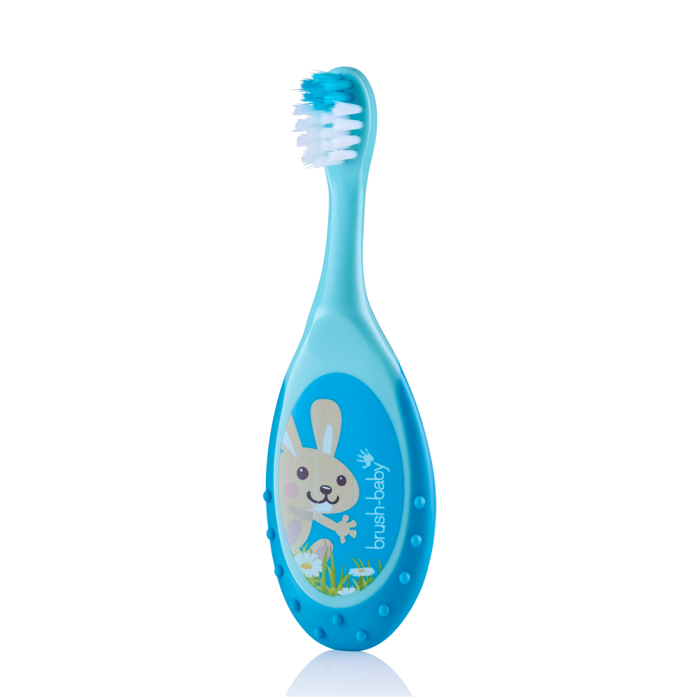 Baby toothbrush for toddlers blue