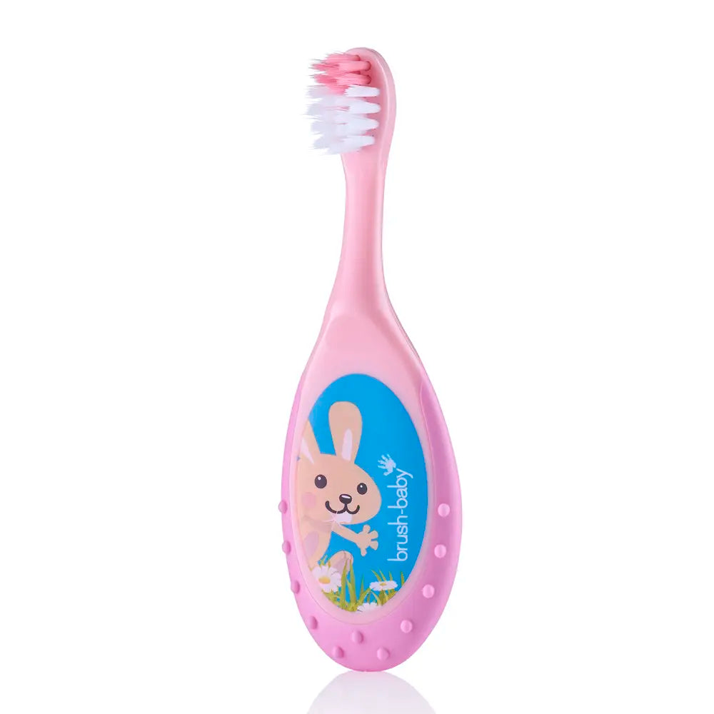 Baby toothbrush for toddlers pink