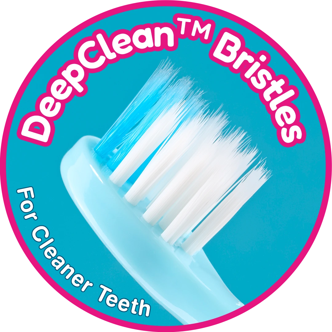 Deep Clean Bristles | Kids Toothbrush | Childrens Toothbrush | brush-baby